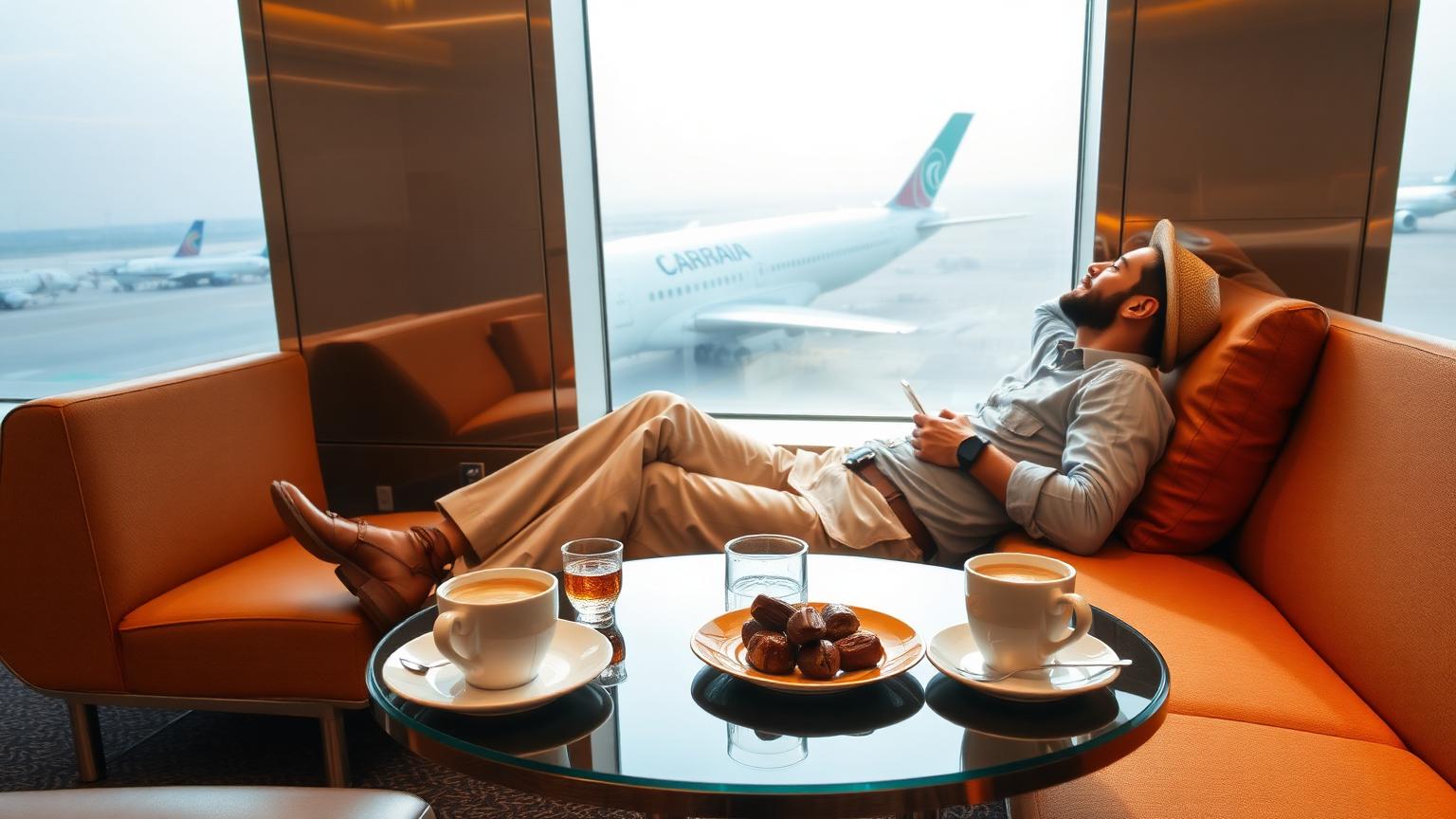 Dubai airport arrivals hall with travelers — 6 hour layover guide