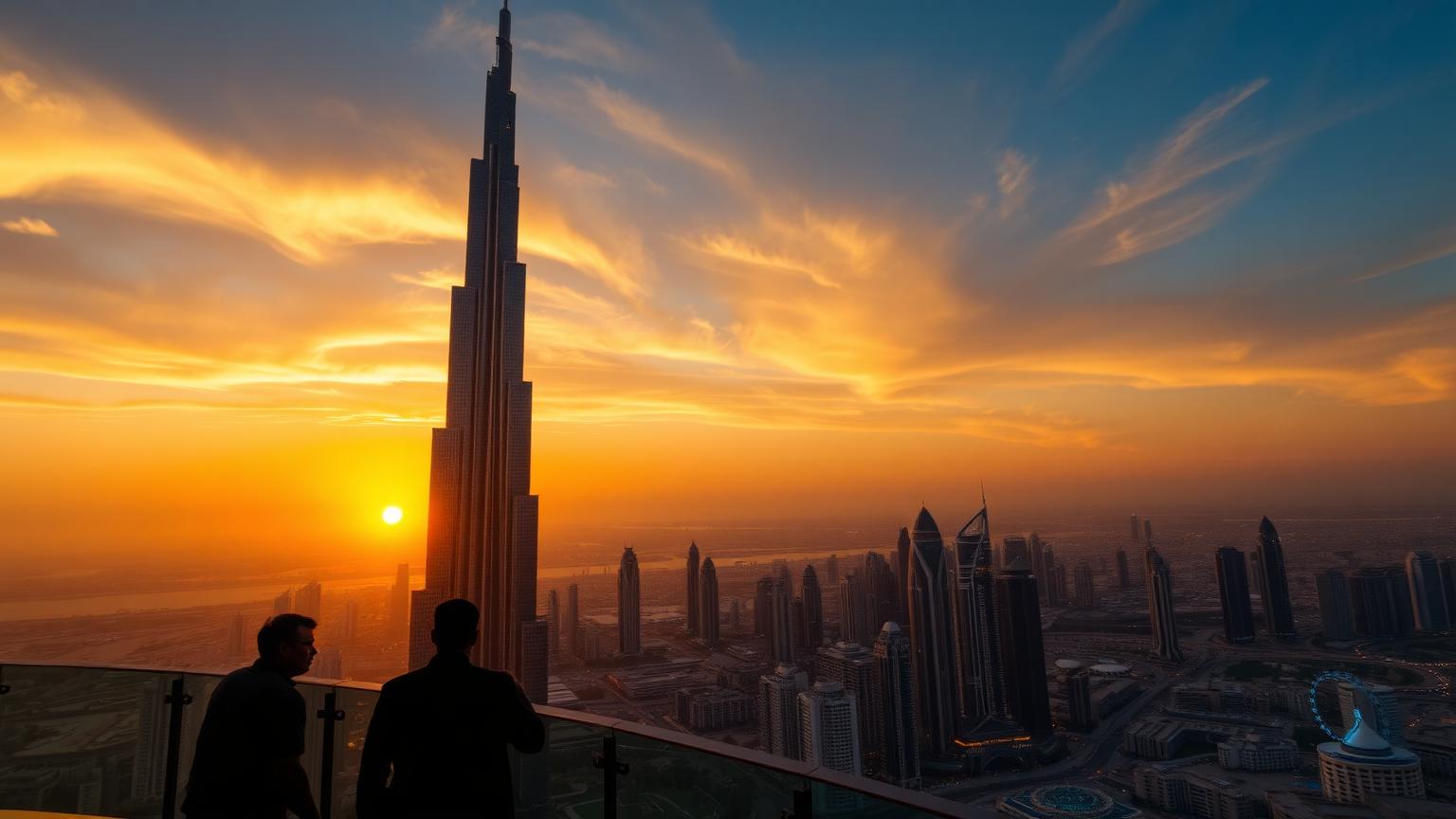 Burj Khalifa observation deck Level 124 sunset views Dubai 2026