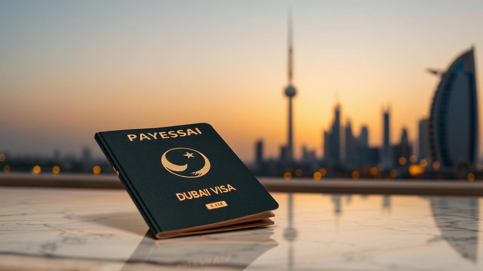 Dubai visa documents and passport — dubai visa for pakistanis guide