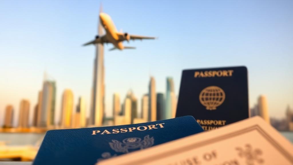 Dubai visa documents and passport — dubai visa for nigerians guide