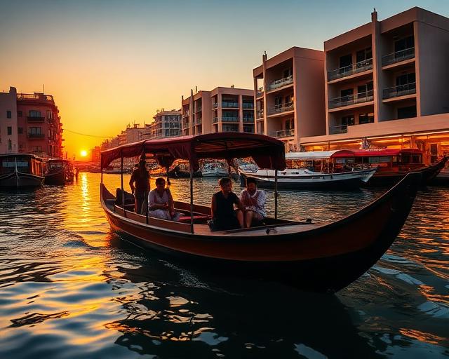 People at JBR beach Dubai